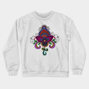 Mandala flower Crewneck Sweatshirt